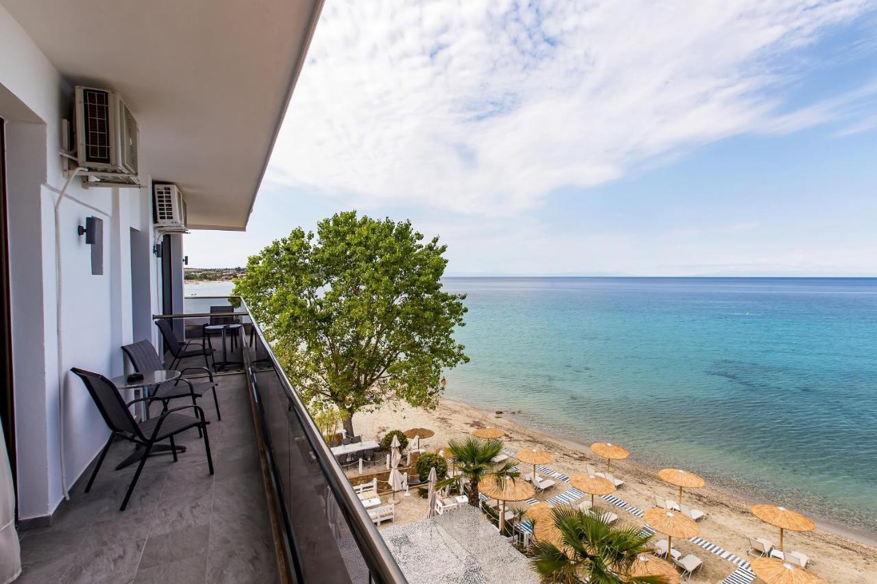 Halkidiki Greek Pride Seafront Hotel Skála Foúrkas 外观 照片