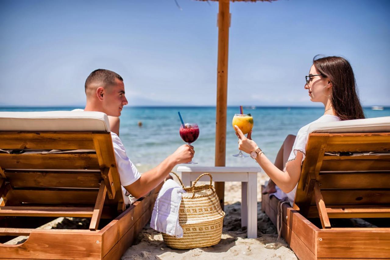 Halkidiki Greek Pride Seafront Hotel Skála Foúrkas 外观 照片