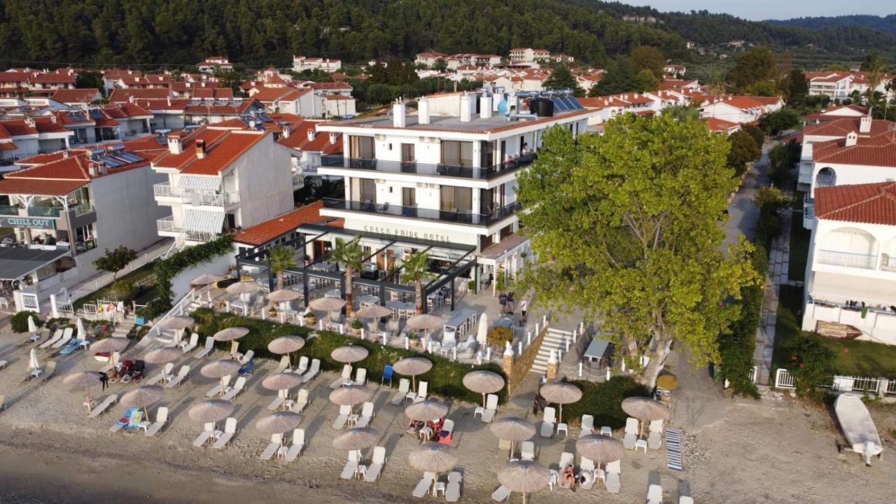 Halkidiki Greek Pride Seafront Hotel Skála Foúrkas 外观 照片