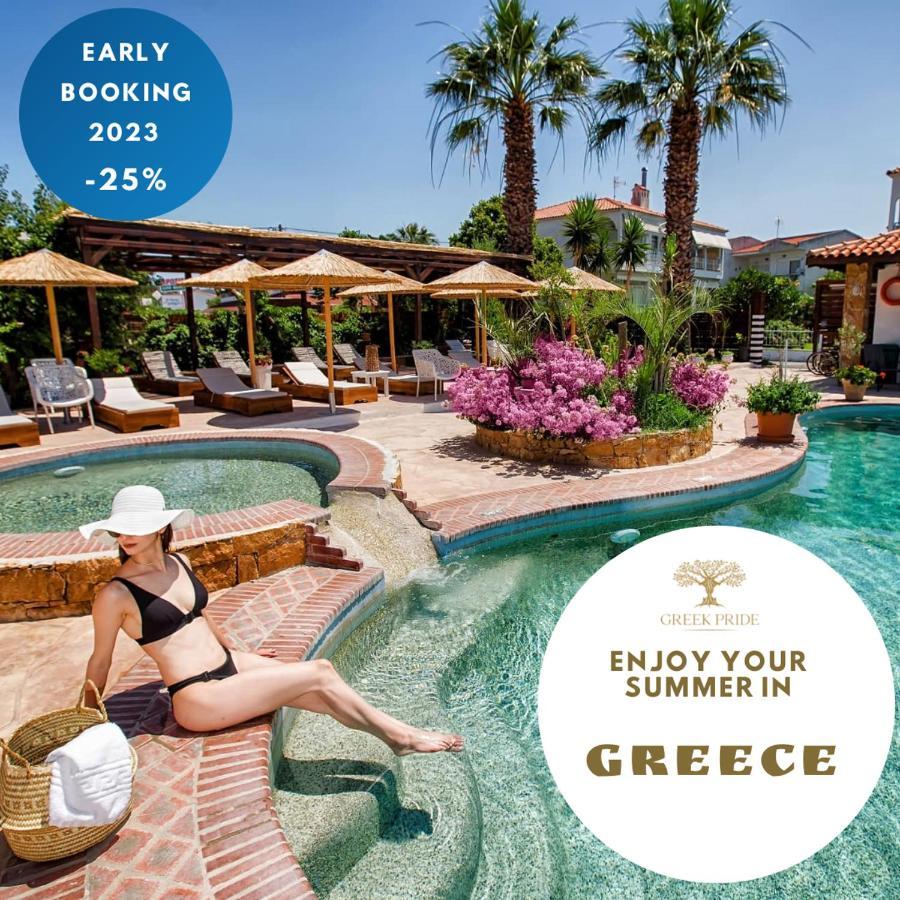 Halkidiki Greek Pride Seafront Hotel Skála Foúrkas 外观 照片